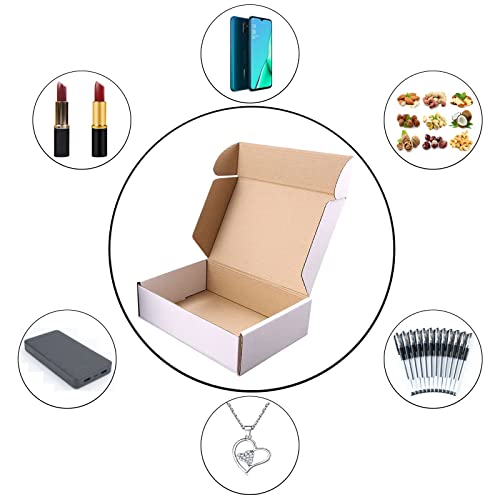 Lqqbox White Shipping Boxes (12 * 9 * 4) Inches 20 Pack For Storage And Shipping Packaging Craft Gifts Ginving Products #TOP2