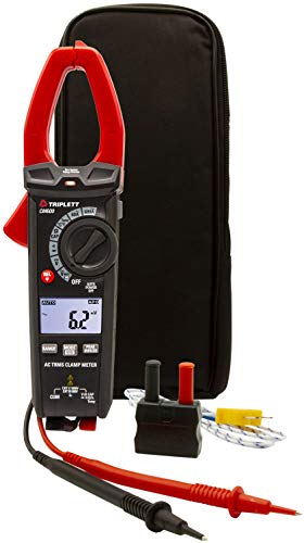 Image of Triplett CM600 True RMS 6000 Count 600A AC Clamp Meter with Inrush and Certificate of Traceability to NIST