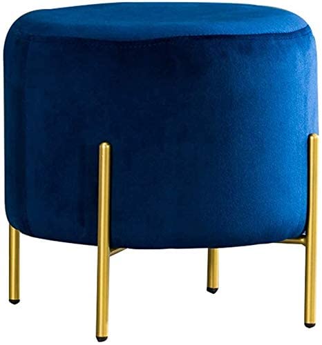 Tabouret canapé en métal robuste pour adulte et assise de salon 42x40