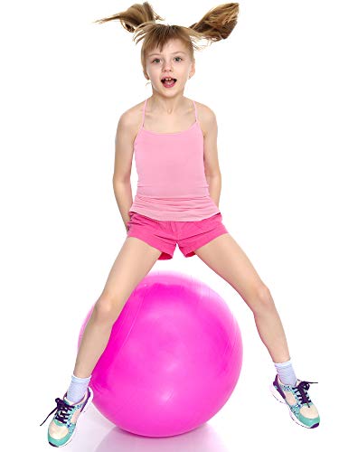 3 Pieces Girl Dance Tank Top Sleeveless Racerback Crop Tank Top Girl Dancewear For Ballet Dance (7-8 Years Size, Set 1), Set 1, 7-8 Years Size #TOP1