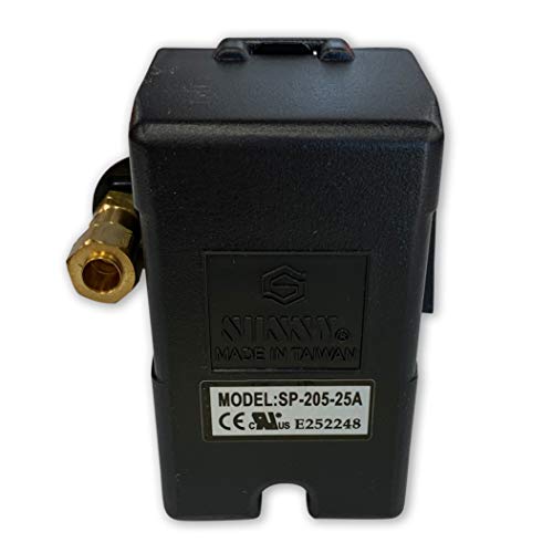 �V����Heavy Duty���̓X�C�b�`for Air Compressor 25 amp 140 ? 175�P��|�[�g�ڑ�W / Unloader & On / Off���o�[ ? ��������
