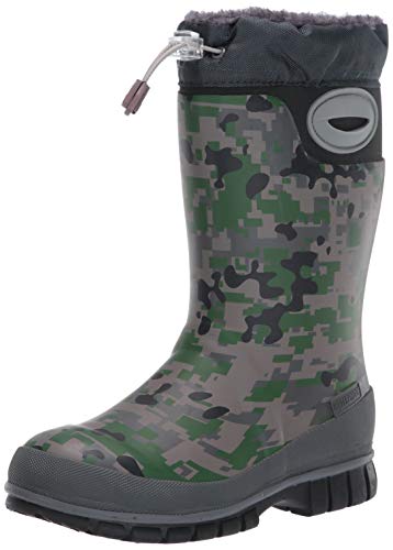Western Chief Kids Kids Urban Camo Winterprene Boot Snow, Charcoal, 8 Us Unisex Toddler #TOP23