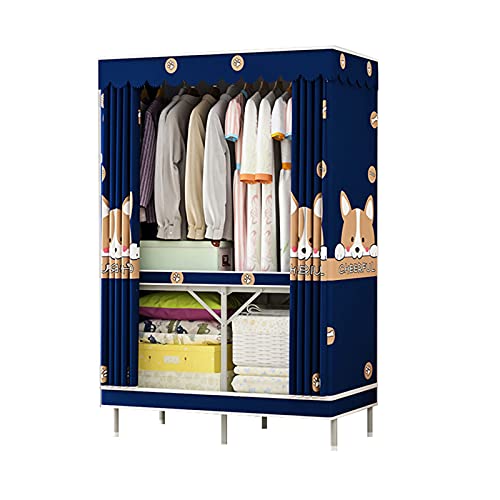 Armoire portable grand format pour organiser une chambre encombrée sans dressing