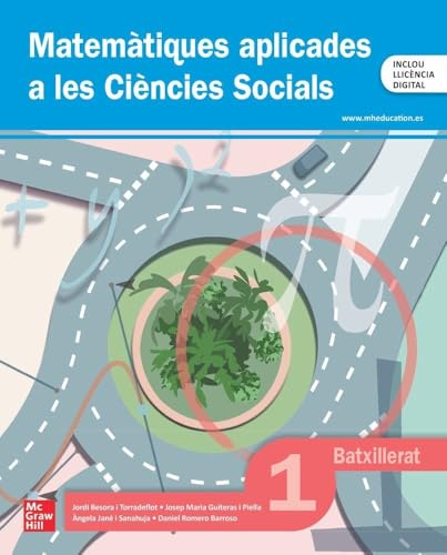 Portada de Matemàtiques Aplicades a les Ciencies Socials. 1R Batxillerat