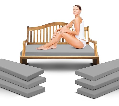 Outdoor Garden Bench Cushion Seat Pad for 2/3/4 Seater Patio Furniture Waterproof Swing, Hammock,...