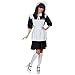 Elbenwald Cosplay dziewczęcy kostium damski 2-częściowy sukienka i fartuch czarno-biały - 36/38