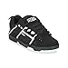 DVS Men's Comanche Skate Shoe, Black/White Nubuck, 5.5