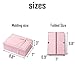 kaxilu Pink Gift Box Luxury With Lid & Ribbon, Foldable Gift Boxes 4 Pack 9.8x7x3.3Inches - Elegant Wedding & Birthday Packaging Gifts Box