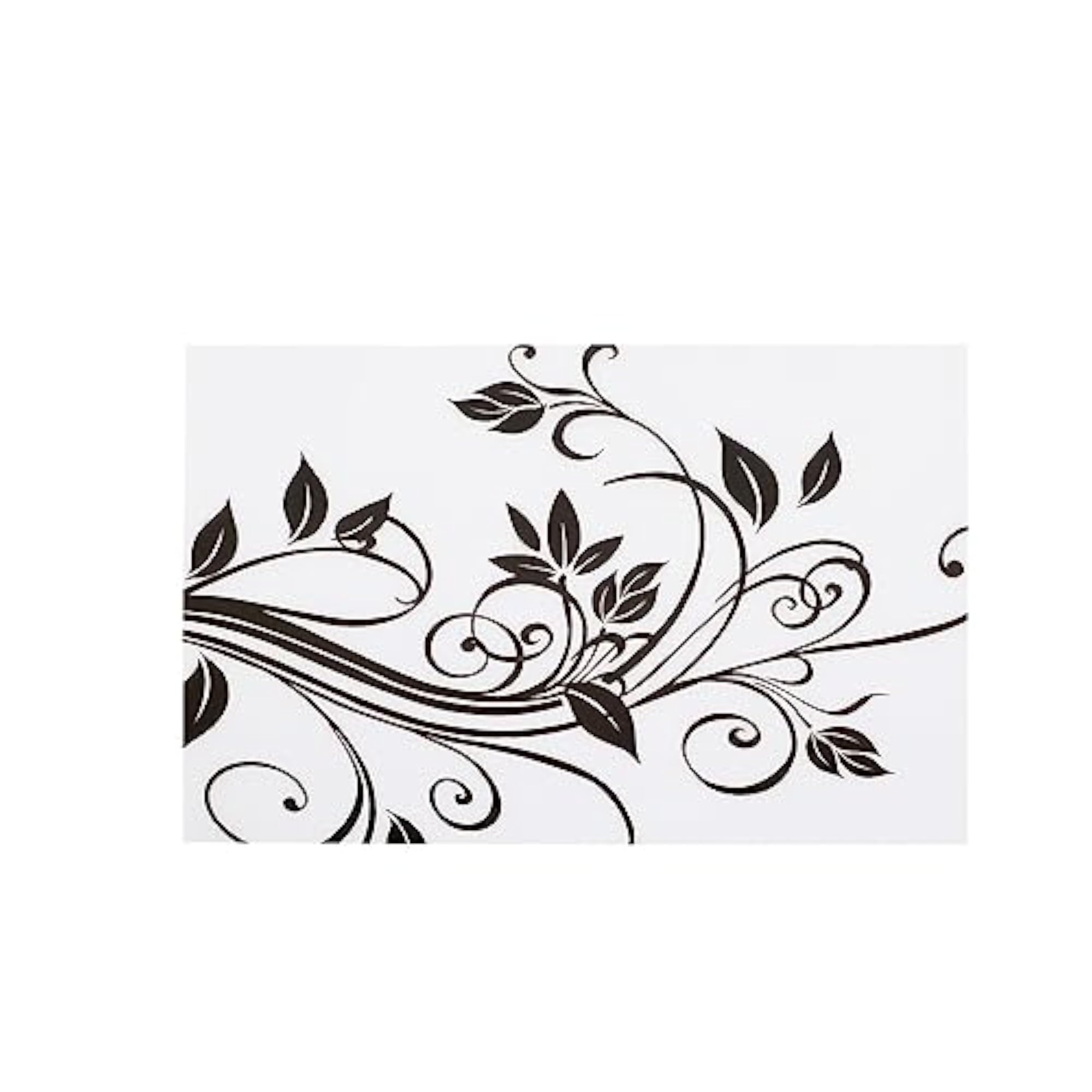 Printed PVC Rectangle Placemats, Geometric Design