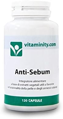 Vitaminity Anti Sebum Complement Pour Contrer Le Sebum Et L Acne Amazon Fr Beaute Et Parfum