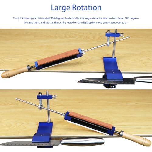 Afilador Profesional TOOSOAR de Acero Inoxidable con Angulo Fijo 6