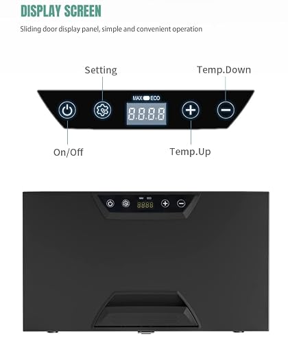 Edhbay Rv Car Protable Refrigerator 12V 24V 34 Quator 32L Drawer Freezer For Truck Van Rv Camper Suv Boat Travel Camping Road Trips Tailgating -4℉~50℉ #TOP3