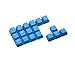 Rubber Gaming Backlit Keycaps Set - for Cherry MX Mechanical Keyboards Compatible OEM Include Key Puller