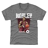 500 LEVEL Evan Mobley Youth Shirt (Kids Shirt, 10-12Y Large, Tri Gray) - Evan Mobley Cleveland Premiere WHT