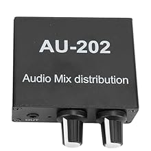 [Exceptional] offers an amplification gain of 6 dB for a clear and powerful sound output [Multifunctional use] Ideal for stage performance or multiple helmet connections [Easy to use] simply connect and connect several devices for a transparent mixtu...