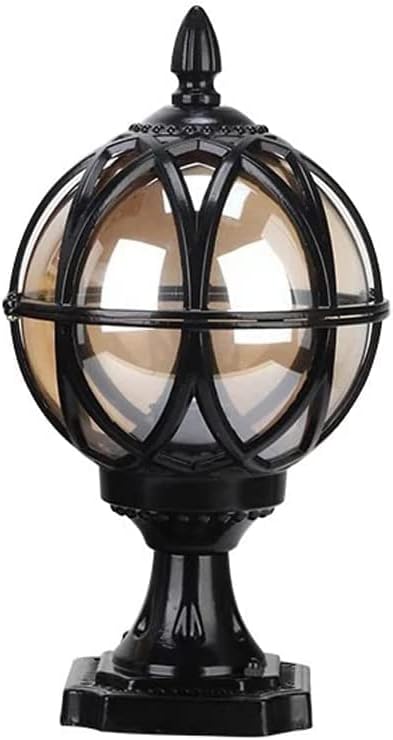 AAOTE Solar Post Lights Tuinverlichting, Post Lamp For Yard, Moderne Outdoor Post Lichtpunt, IP65 Waterdichte Kolom Head Lamp, Lawn Garden Post Lantaarn, 60 Watt Landschap Lamp