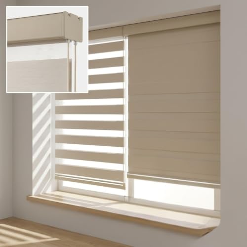 Moderne Duorolgordijnen Lichtdoorlatend Raamdecoratie Voor Huis