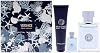 Versace Pour Homme de Versace para Hombre - Set de Regalo de 3 Piezas 3.4oz EDT Spray, 0.17oz EDT Spray (Mini), 5oz Gel de Baño y Ducha Fresco 8.57 Fl Oz (Paquete de 1) 2