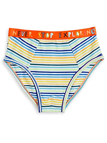 Image of XY Life Arcade Modal Briefs for Boys, Relaxed Fit, Stripes