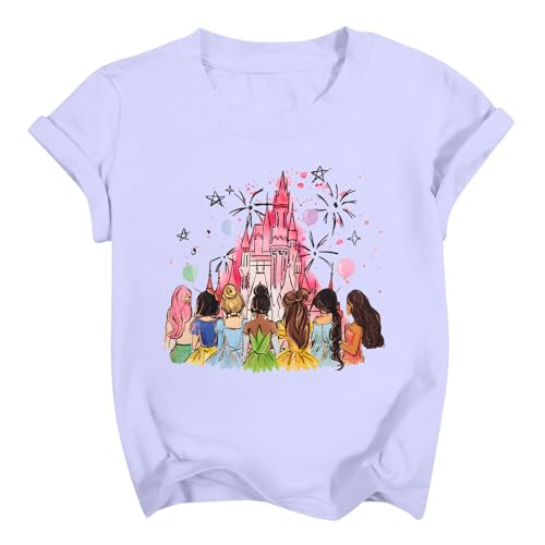 Magical Shirts for Girls: Princess Magic Kingdom Shirt Princess Tshirts Kids Toddler Cute Tee Family Vacation...