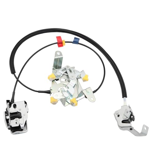Image of Nakkaa 2Pcs Door Cable Latch Lock Latch Set Upper Rear Left Right Compatible with 250 350 450 550(Fit F Series) 1999-2007 6C3Z28264A01A 6C3Z28264A00A Driver Passenger Side Door Lock Actuator