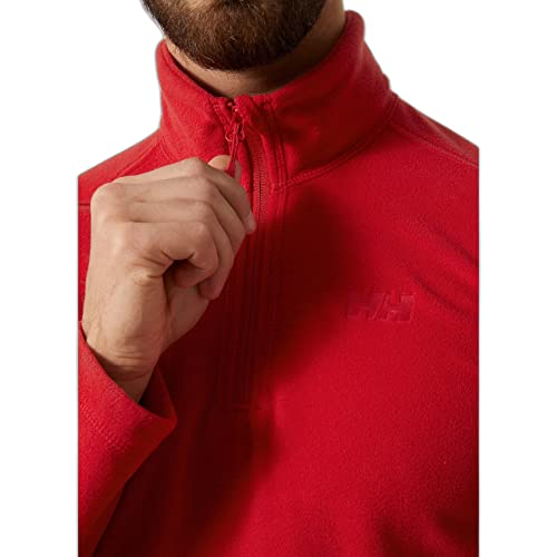 Image of Helly Hansen Daybreaker 1 /2 Zip Fleece - Mens Recycled Fleece-Outerwear-Jackets, Cozy Half-Zip Pullover For All Seasons