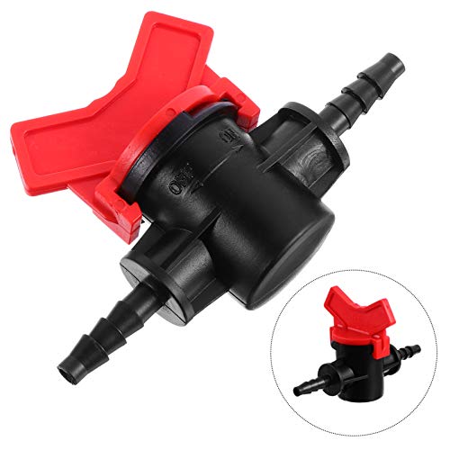 Hemoton VÃ¡lvula de Esfera de Pvc de 10 PeÃ§as Com Cabo Em T VÃ¡lvulas de Corte de Ãgua Conector de