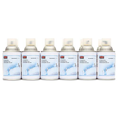 Image of Rubbermaid Commercial Standard Aerosol Air Freshener Refill, Linen Fresh, FG4009831