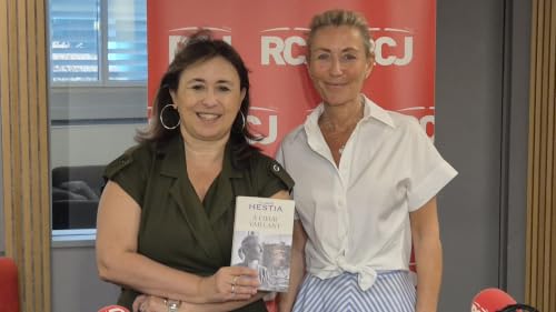 Claire Hestia pour son livre &laquo; A c&oelig;ur vaillant &raquo; aux &eacute;ditions Fayard et Fr&eacute;d&eacute;ric Zeitoun