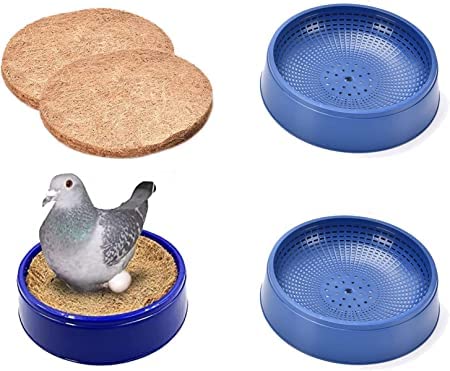 See full amazon price history chart for Pigeon Egg Bowl + Nest Pad - Set of 5 Piece, Size: (24X6.5 cm) (LXH), Pigeon Breeding Nest Bowl for Hatching Eggs, Suitable for Pigeon - Blue Color Pigeon Egg Bowl + Nest Pad - Set of 5 Piece, Size: (24X6.5 cm) (LXH), Pigeon Breeding Nest Bowl for Hatching Eggs, Suitable for Pigeon - Blue Color (B0BC4HGC2F) Amazon Price History, Amazon Price Tracker