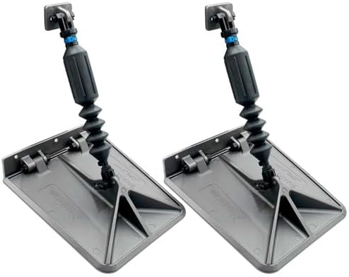 Nauticus SX 9.5 x 10 Smart Tabs 16-18' Boats w/60lb Actuators - 60-150HP - Gunmetal Grey image 2