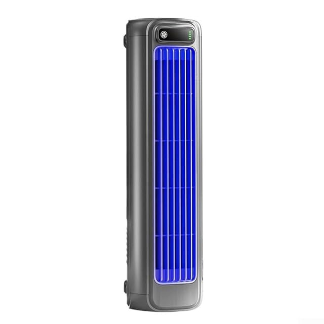 Portable Air Conditioner Fan - 2000mAh Rechargeable 3-Speed Quiet Cooling Desktop Wall-Mounted Fan for Home Office Bedroom Kitchen