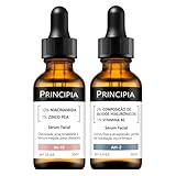 Kit C/ 2 Séruns Principia Niacinamida + Ácidos Hialurônicos