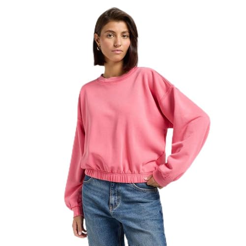 Lee Sleeve Detail Sweatshirt Sudadera, Lino, S para Mujer