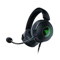 Razer Kraken V3 - Kabelgebundenes USB Gaming Headset Chroma RGB (Triforce 50mm Treiber, THX Spatial Audio, HyperClear Cardioid Mic, Chroma RGB) Schwarz – Ansicht 9