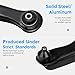 Front Lower Control Arm for Ford Escape 04-12, Mazda Tribute 05-11, Mercury Mariner 05-11, with Ball Joint Assembly, Driver & Passenger Side, Suspension kit K80400 K80399