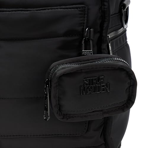 Steve Madden BJUNIOR Weekender with Pouch, Black3
