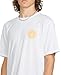 Volcom Men's Stone Tech Short Sleeve Quick Drying Tee, White, X-Large