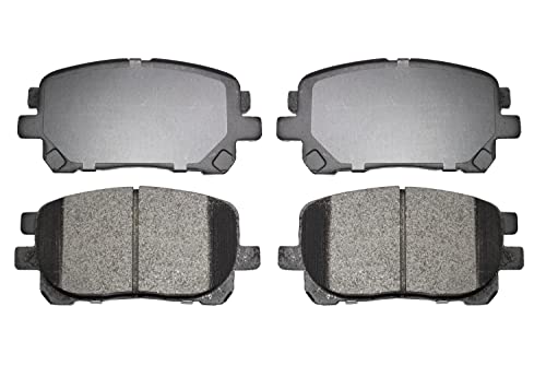 Image of Front Ceramic Brake Pad Kit Replacement for Pontiac Vibe 2003-2008 Toyota Corolla Matrix D923