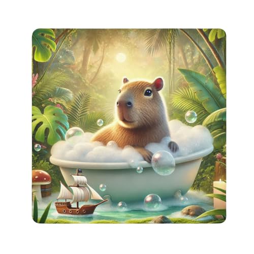 Joko Ivery Capybara Bathtub Bubbles Camera Lens Wrap 21.7