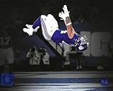 Cam Skattebo New York Giants Touchdown Back Flip 8x10 Photo Poster | NFL Licensed Wall Art | Football Memorabilia for Giants Fans | Matte Photo Print | Sports Decor for Man Cave, Office or Bedroom
