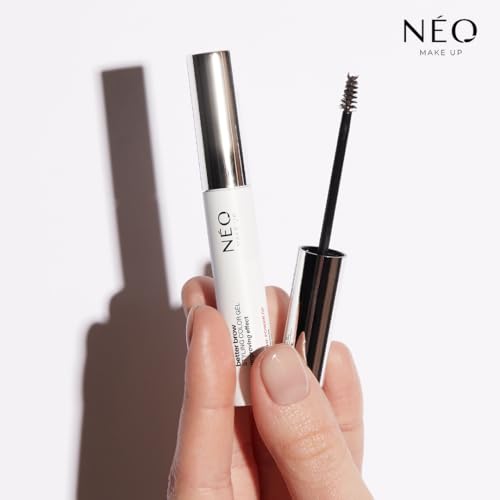 NEO MAKE UP Tinte Cejas maquillaje - Mascara Tinte Para Cejas - Better Brow - Styling Color Gel de Cejas - Eyebrow Gel - Dark Brown - Marron - 4 ml - imagen 3