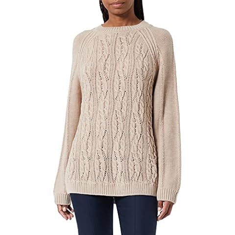 United Colors of Benetton Damen G/C M/L 127ND101Z LANGÄRMLIGER Pullover MIT Rundhalsausschnitt Cover