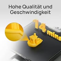 Bambu Lab A1 Mini-3D-Drucker mit LED-Lampen, Aufbau in 20 Min. für Anfänger – Ansicht 4