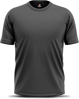 Camiseta Manga Curta Plus Size Adstore Cinza Masculina Térmica UV Segunda Pele Compressão