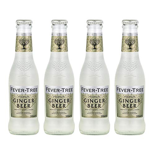 Fever Tree - Cerveza de jengibre (200 ml, 4 unidades)