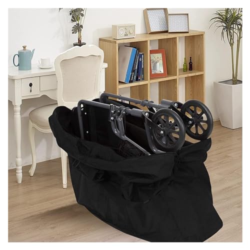 YYGJYGOO Bolsa de viagem rollator, bolsa de viagem impermeável de tecido Oxford de grande capacidade
