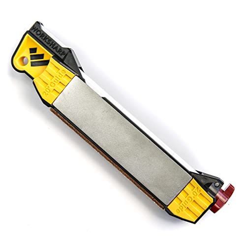 Work Sharp Guided Field Sharpener, Compact Travel Knife Sharpener Tool