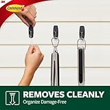 Command Outdoor Black Stainless Steel Wire Hooks - 2 Hooks, 3 Adhesive Strips - Damage Free Hanging - Image 7