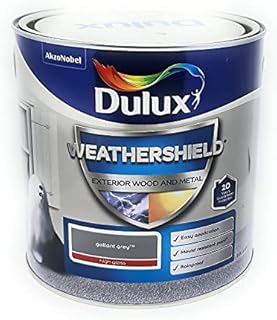 weathershield Gallant Grey high Gloss Exterior Wood and Metal 2.5 L